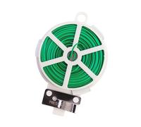 Fils de jardinage réglables et résistants recouverts pour une utilisation en extérieur pour plantes et arrangements floraux, fil de dressage de plantes coupable