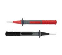 Fils de testeur de multimètre à aiguille en acier, pour remplacement d ' outils d ' électricien, sondes multimètre, fils antidérapants, fiche banane