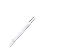 Fils électriques 22 AWG, 2 pièces, câbles Plats Rouges et Noirs for Bandes Lumineuses, Lampes, Ampoules, Batterie de Jouet Automobile(White Gray,20m)