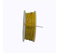 Fils électriques, Fil électrique 22 AWG 8 m, câble 300 V calibre, kit de fils solides en PVC 1007(Yellow)