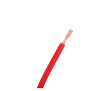 fils, Fil de terre connexion batterie à gaine souple 6 mm², 10, 16, 25, 35, fil électrique carré noyau interne en cuivre pur(Red 1 Meters,25mm2)