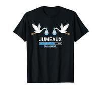 Fils Jumeaux Loading Parents Tee pour Jumeaux T-Shirt