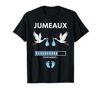 Fils Jumeaux Loading Parents Tee pour Jumeaux T-Shirt