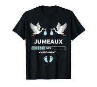 Fils Jumeaux Loading Parents Tee pour Jumeaux T-Shirt