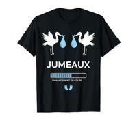 Fils Jumeaux Loading Parents Tee pour Jumeaux T-Shirt