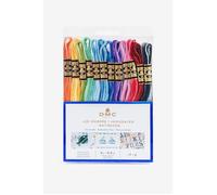 DMC - Assortiment de fils Mouliné Spécial 117MC - Coloris Ombrés, 100% coton - 12 échevettes de 4 mètres | Fil à broder, idéal point de croix, bracelet brésilien, loisirs créatifs