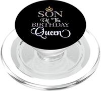 Fils of The Birthday Queen Fête d'anniversaire pour Maman PopSockets PopGrip pour MagSafe