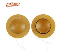 fils ronds de bobine de voix d'aigus de 25.5mm, corne en résine, diaphragme sonore, Tweeter, haut-parleur, réparation de Film, tête de pilote 6ohm 8ohm 1 paire Nipseyteko