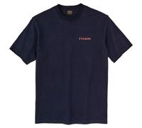 Filson - S/S Frontier Logo T-Shirt - T-shirt - S - night sky / scenic mark