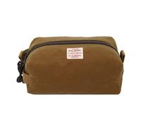 Filson Tin Cloth Trousse de toilette Cuir 23 cm gris