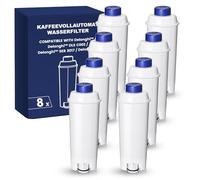 Filswa Filtre à eau de rechange pour machine à café automatique - Compatible avec la série Delonghi ECAM, Dinamica, Cappuccino System, Magnifica, ETAM Autentica et différents modèles d'Esam (8)