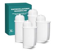 Filswa Filtre à eau pour Siemens EQ Series, EQ6 Plus S700, EQ9 S900/S500, EQ700, EQ500 - Compatible avec Brita Intenza, TCZ70003, TZ70033A - Cartouches filtrantes pour machine à café (4)