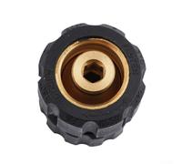 Filteilect Adaptateur M22 vers M22 IG pour nettoyeur haute pression, raccord en laiton robuste avec raccord de 14 mm, compatible avec les nettoyeurs HDS HD Series et Kranzle, jusqu'à 275 bar