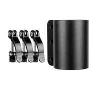 Filteilect Antivol pliable pour scooter électrique, système de serrage renforcé, verrouillage de sécurité, clip de pôle étendu pour trottinette Kaabo Mantis10 (noir)