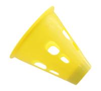 Filteilect Bâche de sécurité pour piquets de tente avec bandes réfléchissantes pour camping, haute visibilité, en caoutchouc souple, convient aux piquets de 8 à 12 mm de diamètre, jaune orange (jaune)
