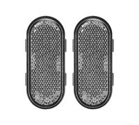 Filteilect Bande réfléchissante de fourche avant pour scooter électrique - Coque réfléchissante décorative compatible avec Xiaomi 4Lite 2e génération, matériau ABS, blanc/jaune (lot de blanc)