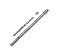 Filteilect Bielle murale à pointe en carbure pour perceuses SDS-Max, adaptateur rond hexagonal de 320 mm, 17 mm/12 mm, pour perçage du béton, de la pierre, de la brique avec soudure à haute fréquence