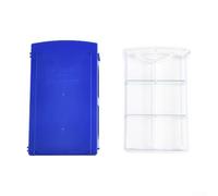 Filteilect Boîte de rangement empilable en plastique avec tiroirs transparents pour vis de composants, 160 x 95 x 40 mm, montage mural et empilable, épaisse (SKU)