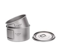 Filteilect Bol de camping avec poignée pliable, 450 ml et 600 ml pour le camping, la randonnée et la randonnée (450 ml avec bols de 600 ml sans couvercle)