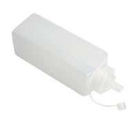 Filteilect Bouteille de sauce en plastique pour cuisine, 1000 ml/800 ml, grand distributeur de vinaigrette anti-poussière, bouteille d'assaisonnement en polyéthylène de qualité alimentaire pour sauce