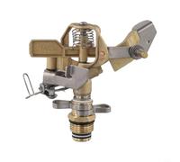 Filteilect Buse d'arrosage professionnelle en cuivre avec tête d'arrosage rotative à 360 degrés pour arroser les plantes d'extérieur