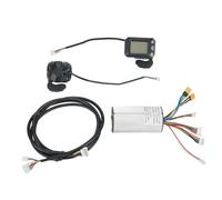 Filteilect Contrôleur de scooter électrique en fibre de carbone de 14 cm avec écran LCD et kit de frein pour moteurs sans balais 24 V/36 V 350 W (rallonge)