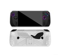 Filteilect Coque de protection avec béquille pour ordinateur portable ASUS-ROG-Ally X Gaming - Anti-rayures, anti-chute, antidérapant, design fin et léger (blanc)
