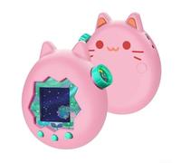 Filteilect Coque en silicone pour Tamagotchi Paradise - Housse de protection ultra fine et souple antidérapante - Étui élégant pour jeu électronique d'animaux de compagnie - Jouet virtuel (rose)