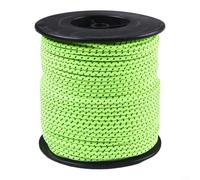 Filteilect Corde réfléchissante de 50 m x 2,5 mm pour tente et auvent - Corde de camping coupe-vent en polypropylène et polyester, cordon de survie léger pour randonnée, pluie,