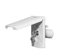 Filteilect Entrée d'eau par gravité avec bouchon à baïonnette carrée pour camping-car, bateau - Blanc