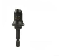 Filteilect Extenseur de tuyau pour outil d'évasement de tuyau en cuivre, compatible avec perceuse électrique manuelle, construction en acier 45#, prend en charge les tailles 1/4 (6,3 mm) à 3/4 (19 mm