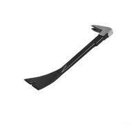 Filteilect Extracteur de clous en métal pour remodelage de la maison, zones de frappe doubles et griffes aiguisées, compatible avec les clous encastrés ou sans tête, pied de biche à bascule (C)