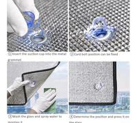 Filteilect Film d'isolation à 2 couches en feuille d'aluminium réfléchissant la chaleur pour radiateur - Pare-soleil imperméable - Protection contre la chaleur pour mur et fenêtre - Plusieurs tailles