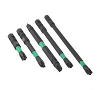 Filteilect FPZ2 Lot de 6 tournevis magnétiques | Embouts de tournevis cruciformes spéciaux pour électricien | Alliage d'acier HRC63 | Embouts de tournevis fendus de 50 à 150 mm avec magnétisme | pour