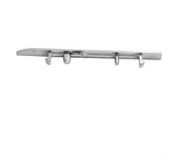 Filteilect Garniture de bouton de commutateur de température A/C finition mate pour W212 Classe E 2008-2014, bande de garniture de console centrale côté gauche, composant moulé extérieur en plastique