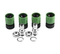 Filteilect General Deck Wash System - Kit de buse en acier inoxydable - Avec raccords à connexion rapide - Pour nettoyage d'équipements de tracteur de pelouse