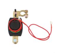 Filteilect Isolateur de disjoncteur principal avec voltmètre intégré pour protection de la batterie DC5-80 V Interrupteur de tension pour système électrique de véhicule marin de camping-car (B)