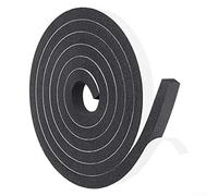 Filteilect Joint d'étanchéité en mousse pour portes coulissantes de 25 mm de largeur et d'épaisseur pour isolation phonique et protection anti-poussière dans la maison et le jardin 2 m