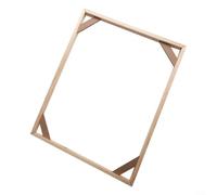 Filteilect Kit de cadre photo en bois à faire soi-même pour peintures sur toile, affiches et impressions, décoration murale d'intérieur, 20 x 30 cm, 30 x 40 cm, 40 x 50 cm, assemblage facile, prêt à