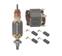 Filteilect Kit de réparation de moteur pour outils électriques - Stator de rotor avec balais en carbone pour HR4001C HR4010C HR4011C HR4013C Pièces de rechange