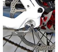 Filteilect Levier de broche à dégagement rapide pour vélo d'entraînement spécial équipement d'équitation en acier inoxydable, 17 cm