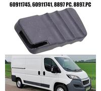 Filteilect Levier pivotant de siège auto pour Fiat Ducato Boxer Relay 2006 et plus, côté gauche avec OEM 60911745 60911741 8897 PC, interrupteur de chariot ABS noir