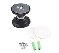 Filteilect Loquet de porte magnétique puissant pour remorques de voyage, campeurs et camping-cars | Construction en ABS avec aimant sécurisé | Butée de porte pour maison, cuisine, noir S