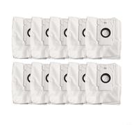 Filteilect Lot de 10 sacs à poussière pour aspirateur robot RC3 Plus RE4 Plus RE5 Plus, grande capacité de 4 L, longue durée de 90 jours