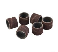 Filteilect Lot de 100 bandes de tambour de ponçage grain 80 pour outil rotatif avec 2 mandrins, compatibles avec Dremel série 3000 4000 8200 (1,5 mm)