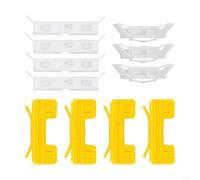 Filteilect Lot de 11 clips de moulage de toit en plastique pour pare-brise Honda 2003-2017 Compatible avec Accord pour Civic HR-V Acura TL TSX 91572-SDA-A01