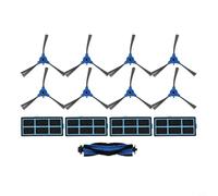 Filteilect Lot de 13 filtres et brosses de rechange pour aspirateurs robots R3500/R650/R600/C800/D900 avec brosse principale, brosses latérales,