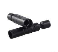 Filteilect Lot de 2 douilles d'allumage 14 mm et 16 mm pour cliquet 3/8" en acier au chrome vanadium avec aimant pour anneau, montage pour modèles N54 N55 N63 E90