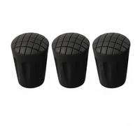 Filteilect Lot de 2 embouts pliables en carbure de tungstène pour bâtons de randonnée, construction en acier au carbone avec finition gris foncé, 0,4 cm de diamètre