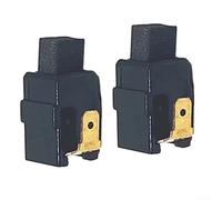 Filteilect Lot de 2 porte-balais de charbon 6905H pour clé électrique HP1030 6402 HP1300S HR2400 HR2400K - Numéro de pièce de rechange : 191955-1, taille 6 x 9 x 19 mm